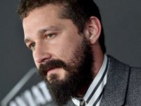 Megalopolis, Shia LaBeouf come una dea greca: tacchi alti e spacco nelle foto dal set di Coppola