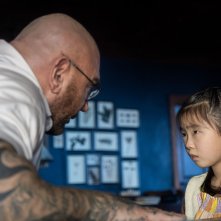 Bussano alla porta: Dave Bautista in una scena