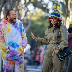 You People: Jonah Hill, Lauren London in una scena del film