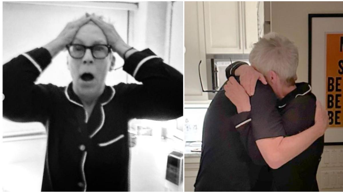 Oscar 2023, la reazione di Jamie Lee Curtis: 'Ecco il volto della sorpresa' (FOTO)