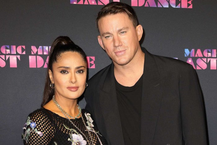Magic Mike - The Last Dance, Salma Hayek vestita di rete, Channing Tatum: "Sono senza parole"