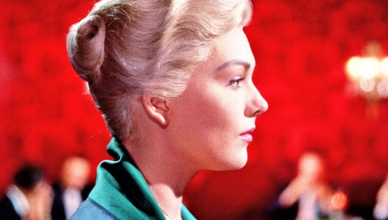 Il profilo di Kim Novak in La donna che visse due volte