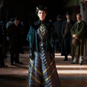 La legge di Lidia Poët: Matilda De Angelis in una scena