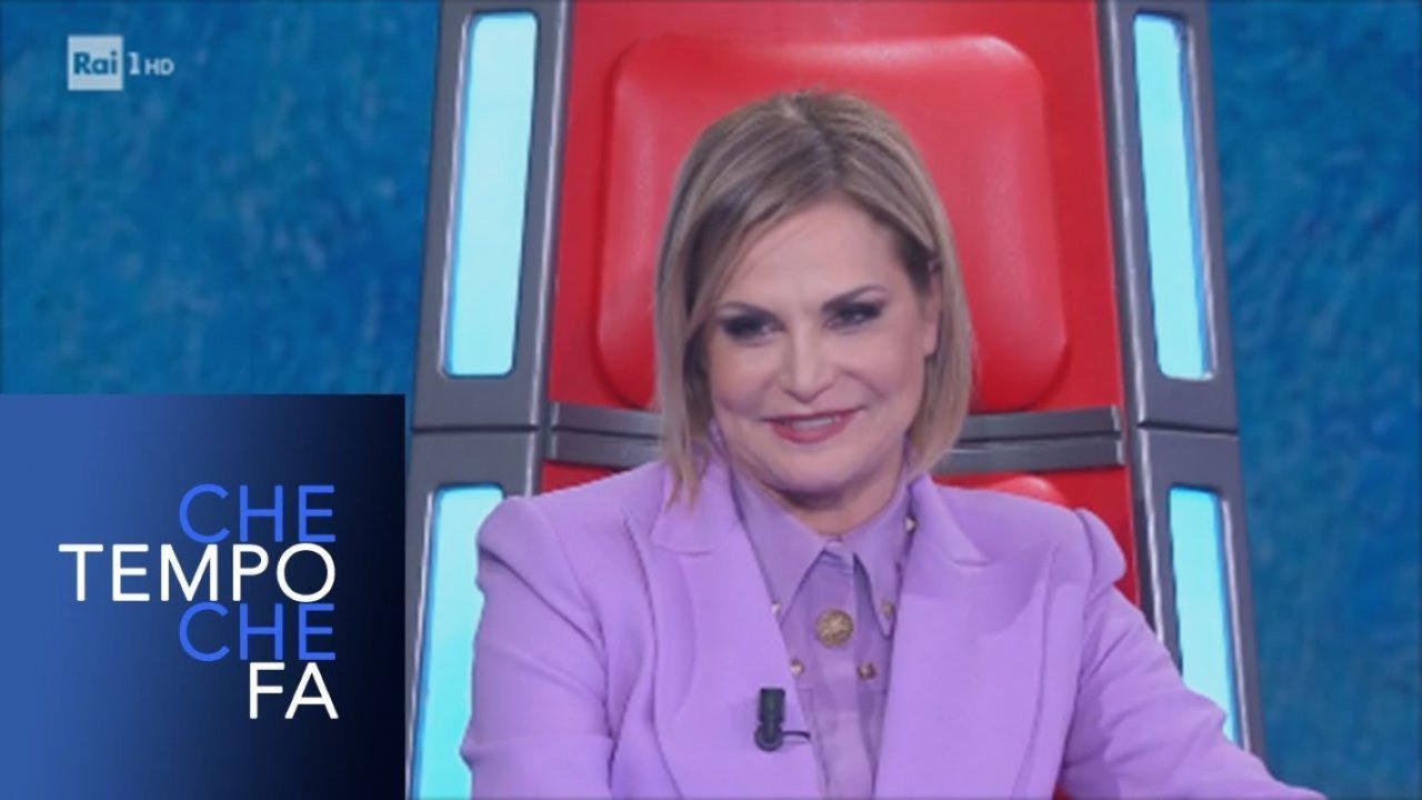 Simona Ventura e la signora Coriandoli in versione Mercoledì Addams a Che Tempo che Fa (VIDEO)