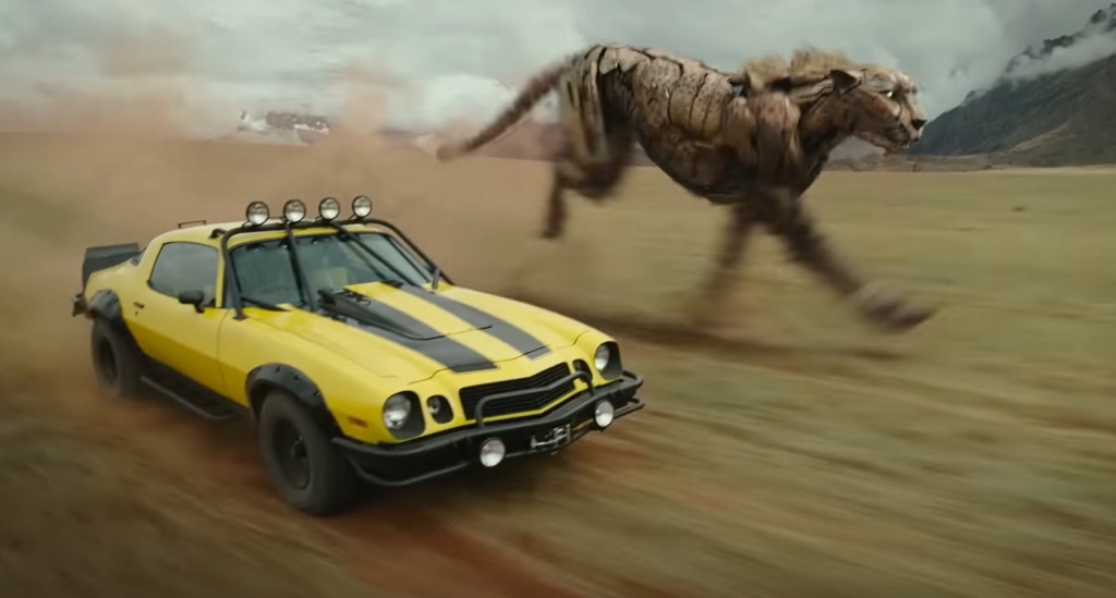 Transformers: The Awakening, a look at Bumblebee in mode "beast"