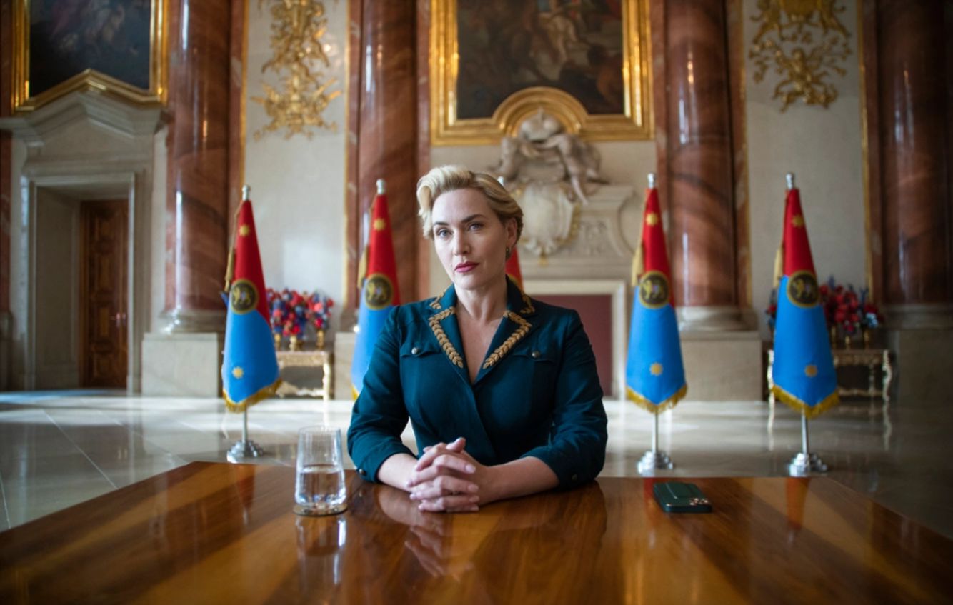 The Palace: Kate Winslet nella prima foto della serie HBO diretta da Stephen Frears