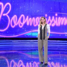 Boomerissima: Alessia Marcuzzi al photocall del programma di Rai 2