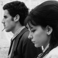 I basilischi: Stefano Satta Flores e Flora Carabella in una scena del film