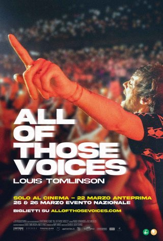 Locandina di Louis Tomlinson. All Of Those Voices