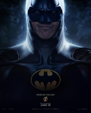 The Flash Michael Keaton poster