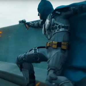 The Flash: il Batman di Ben Affleck in una sequenza d'azione