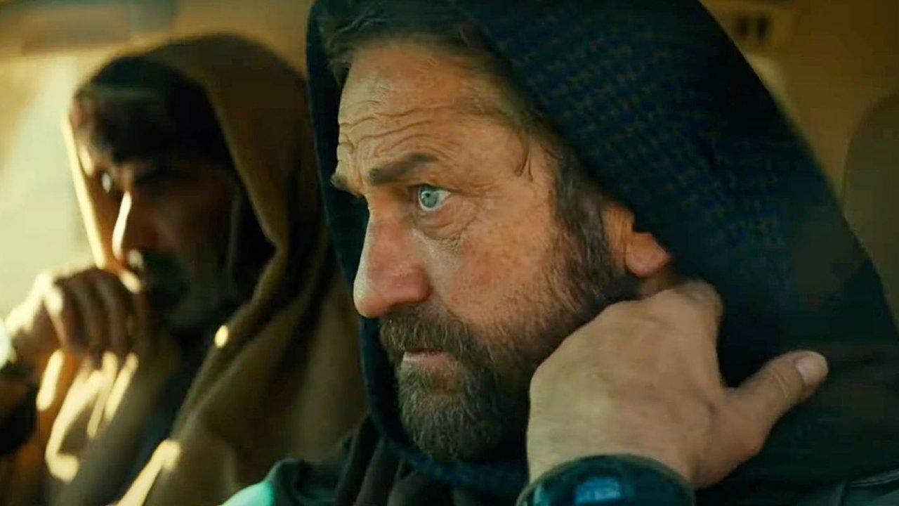 Kandahar: Gerard Butler at the center of an explosive desert chase in the trailer of the action