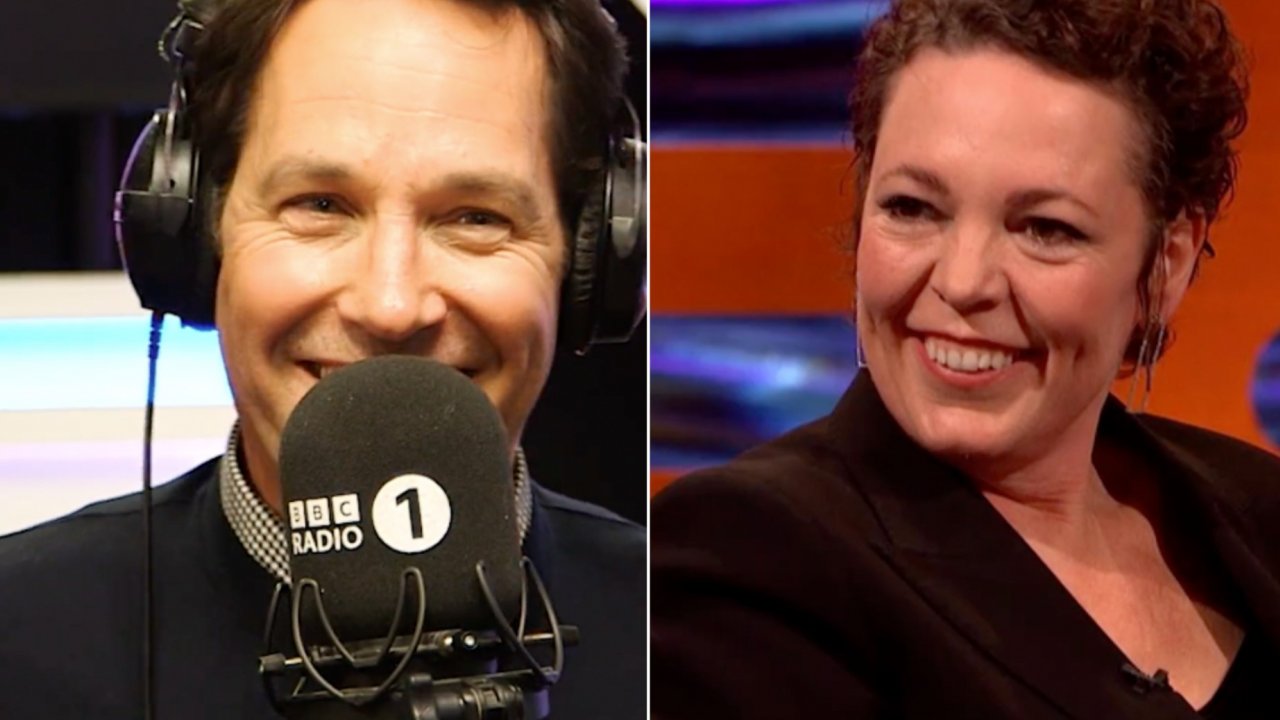 Paul Rudd è stato vittima di uno scherzo ideato da Olivia Colman, ecco il divertente video!