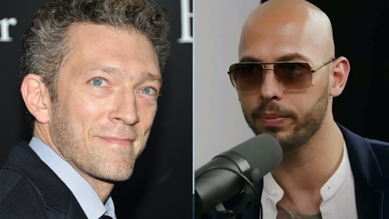 Vincent Cassel difende Andrew Tate: "Masculinity has become a source of shame for boys"