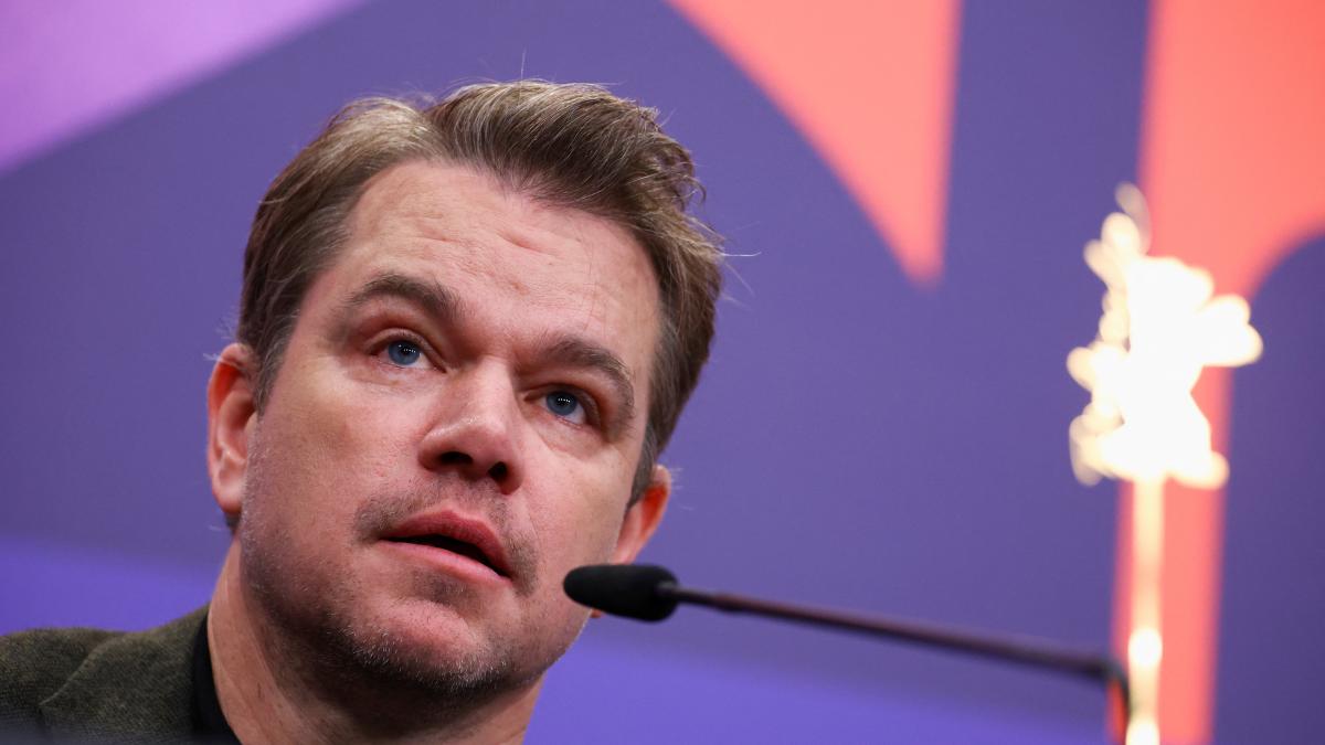Matt Damon presenta Kiss the future alla Berlinale: “Sto lavorando a un documentario sulla guerra in Ucraina'