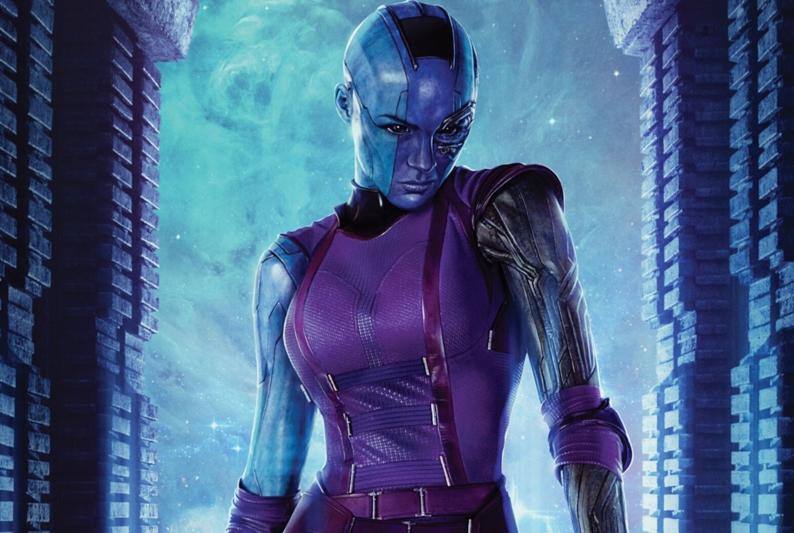 Guardiani della Galassia Vol. 3: Karen Gillan si scusa coi fan per la strana posa di Nebula nel poster