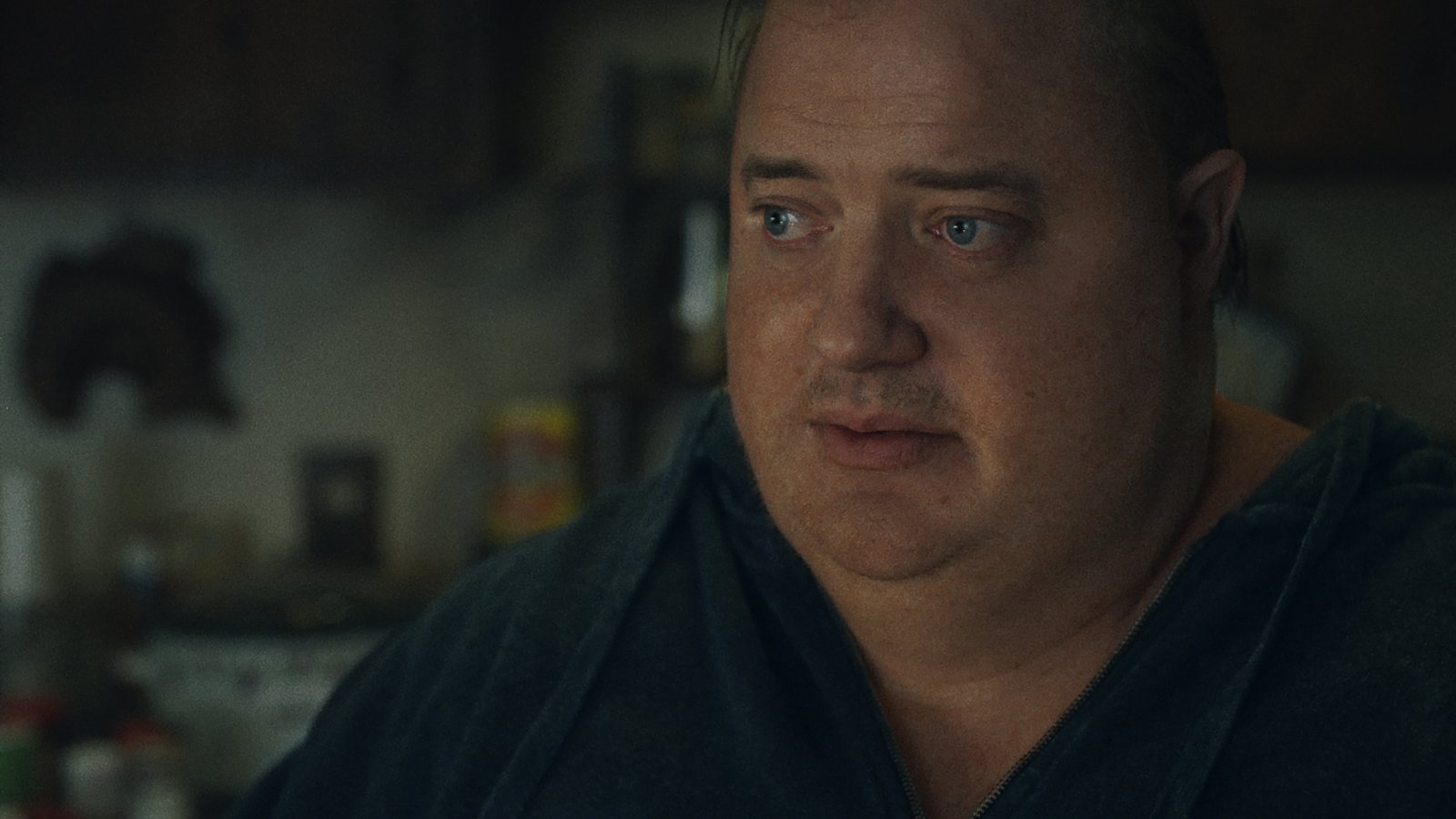 Brendan Fraser in The Whale.