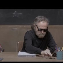 L'uomo che disegnò Dio: Franco Nero in una scena del film