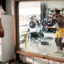 Creed III: Michael B. Jordan durante gli allenamenti