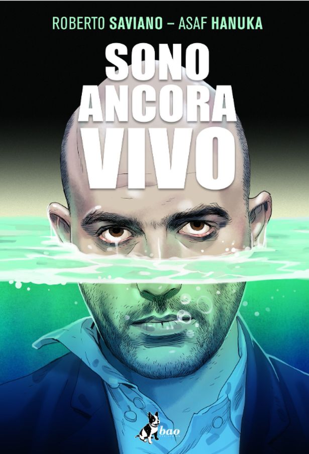 Roberto Saviano Coperrtina Graphic Novel Sono Ancora Vivo