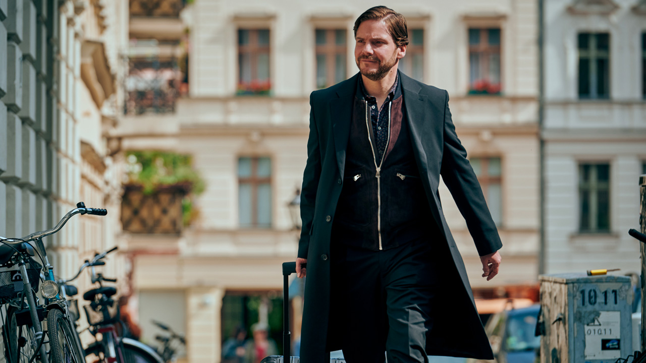 Daniel Brühl stars in Kaiser Karl, the series about the life of Karl Lagerfeld