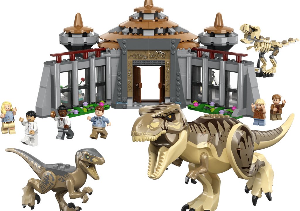 Jurassic Park: 30th Anniversary LEGO sets include the scene of the "mountain of m***a"