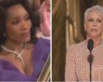 Oscar 2023: Ramonda non ci sta. La reazione di Angela Bassett alla vittoria di Jamie Lee Curtis diventa virale