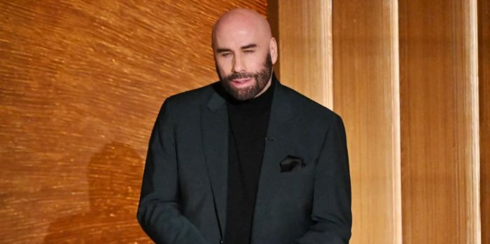 Oscar 2023: John Travolta piange ricordando Olivia Newton-John durante il tributo In Memoriam