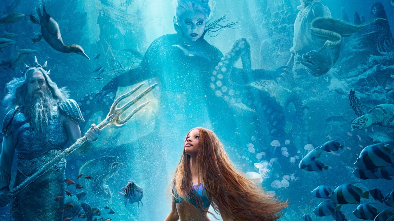 The Little Mermaid: the new poster shows all the protagonists