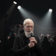 Bono & The Edge: A Sort of Homecoming With Dave Letterman; Dave Letterman in un frame