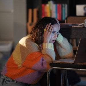 Un letto per due: una scena della serie