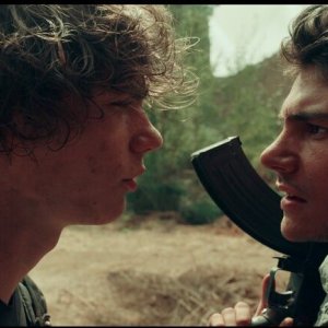 Headshot: Vittorio Magazzù, Alessandro Bedetti in una scena del film