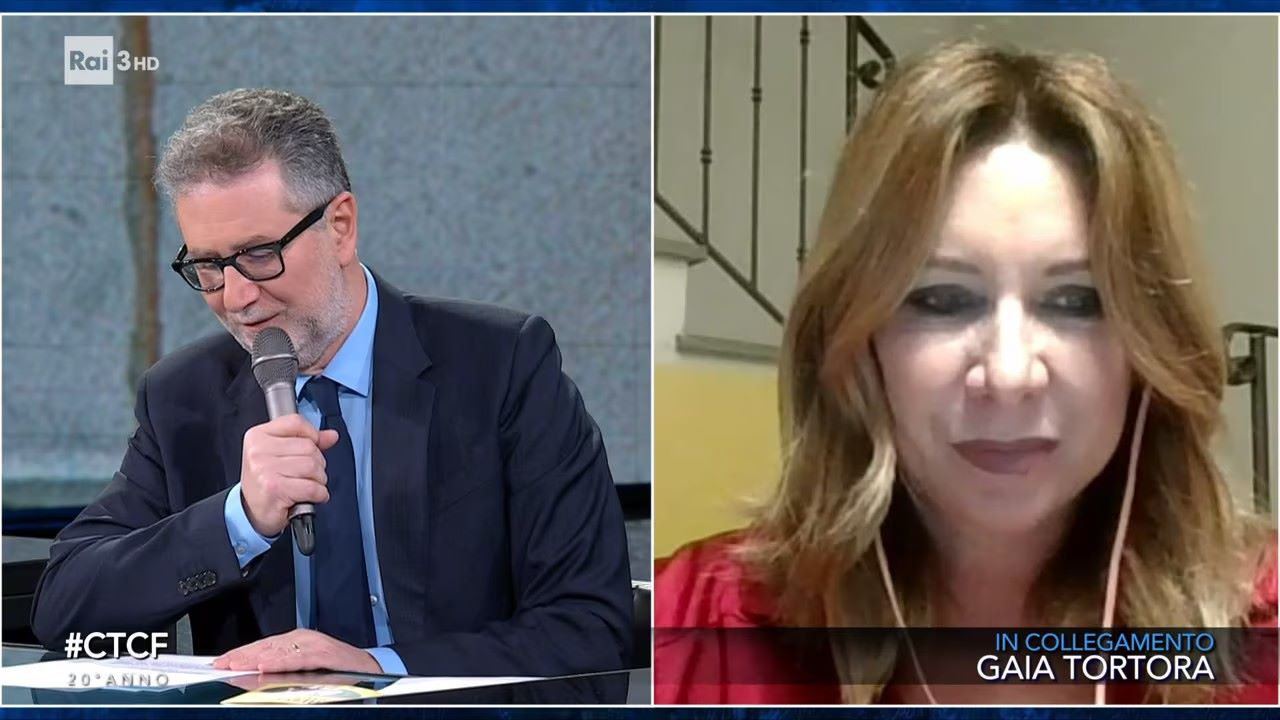 Che Tempo che Fa, Gaia Tortora e il suo appello alle nuove generazioni (VIDEO)