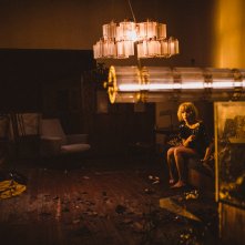 2028: La ragazza trovata nella spazzatura, Dagmara Brodziak durante una scena