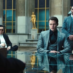 John Wick 4: Bill Skarsgård in una scena del film