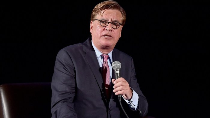 Aaron Sorkin ha avuto un ictus a novembre: "Temevo di non riuscire più a scrivere"