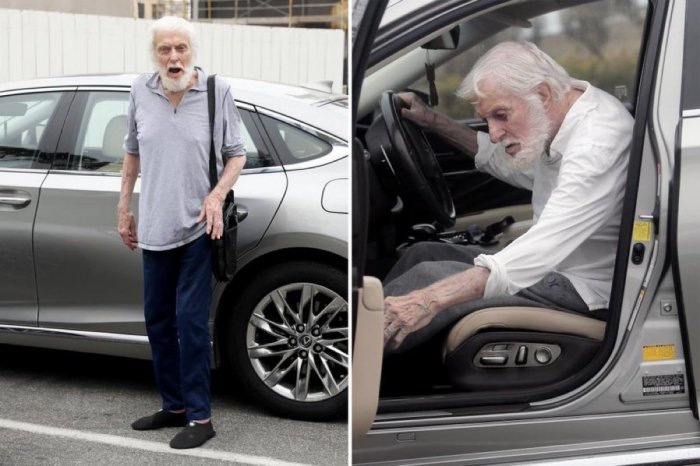 Dick Van Dyke alla guida a 97 anni: vittima di un incidente d'auto a Malibu