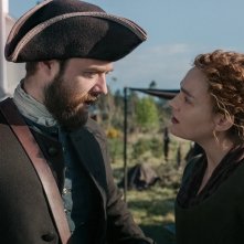Outlander 7: una foto di Richard Rankin e Sophie Skelton