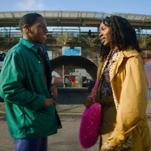 Ritrovarsi in Rye Lane: David Jonsson e Vivian Oparah in una scena