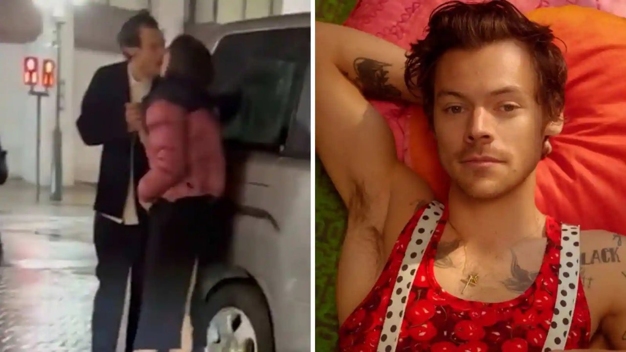 Harry Styles bacia Emily Ratajkowski per strada a Tokyo (VIDEO)