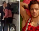 Harry Styles bacia Emily Ratajkowski per strada a Tokyo (VIDEO)