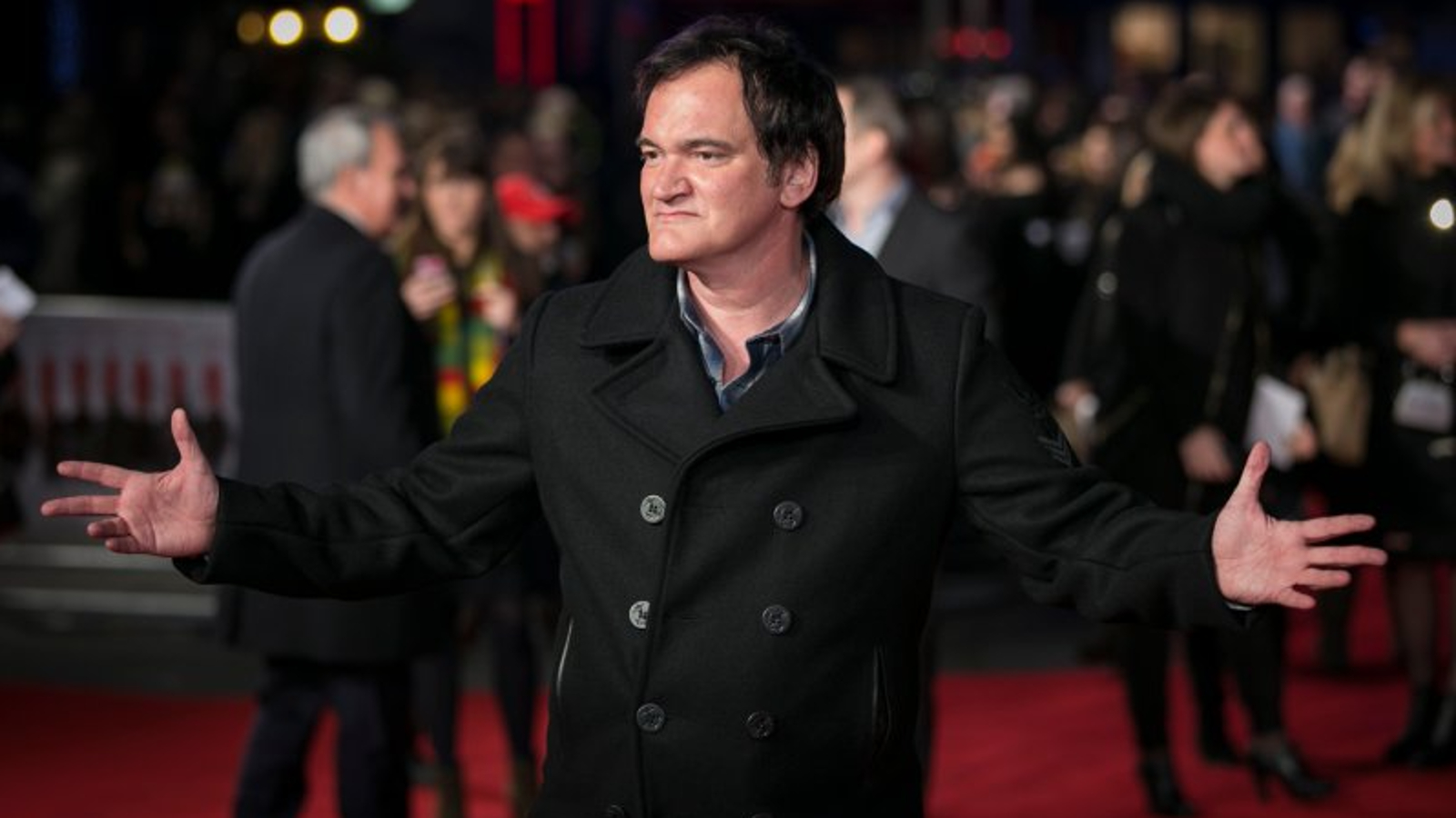Quentin Tarantino: Jamie Foxx and Edgar Wright celebrate the director's 60th birthday in London