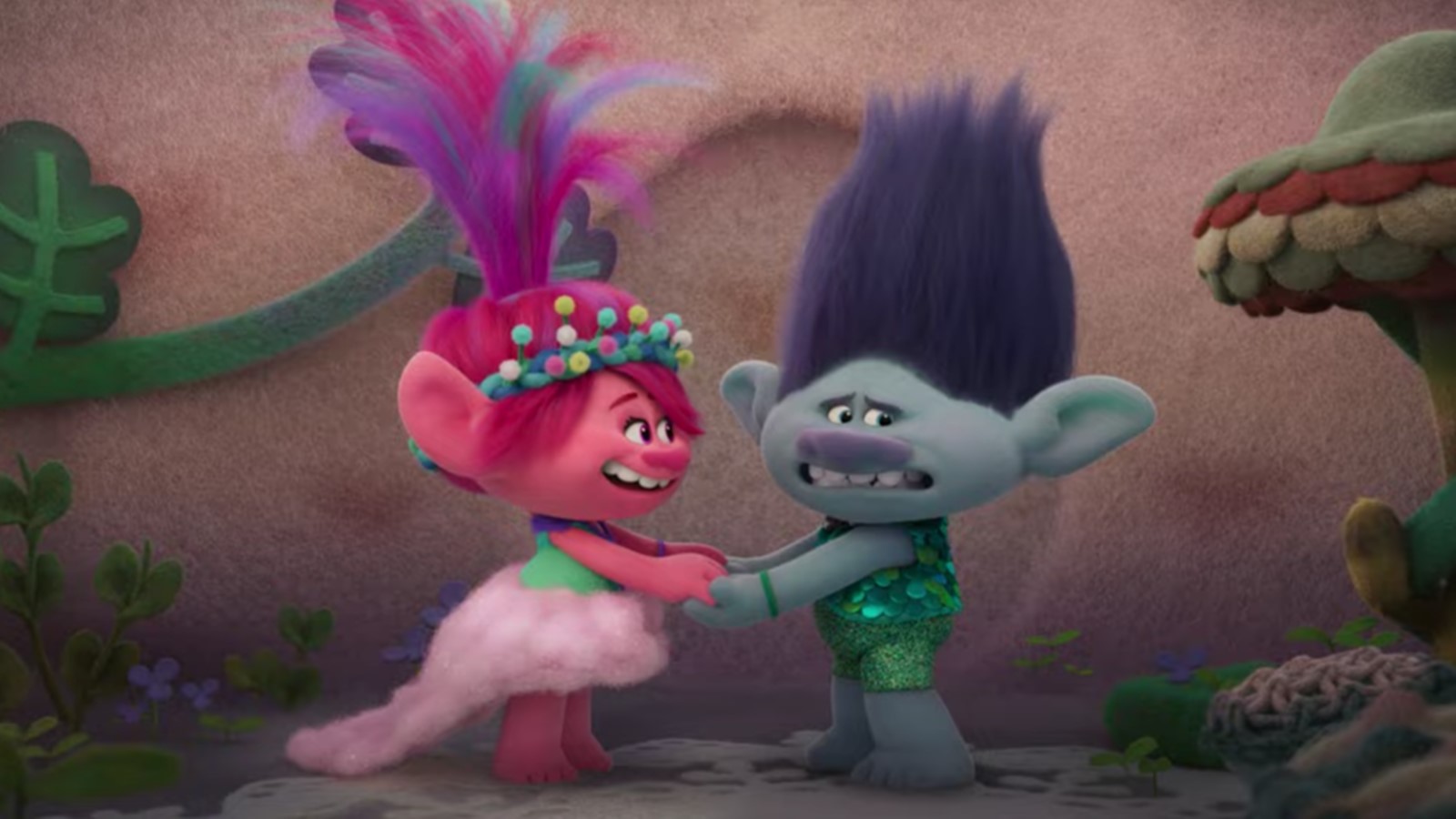 Trolls 3 - Tutti insieme, il trailer mostra la nuova avventura di Poppy e Branch