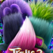 Trolls 3 - Tutti insieme, il poster del film