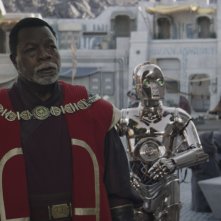 The Mandalorian 3: Carl Weathers in una scena del quinto episodio
