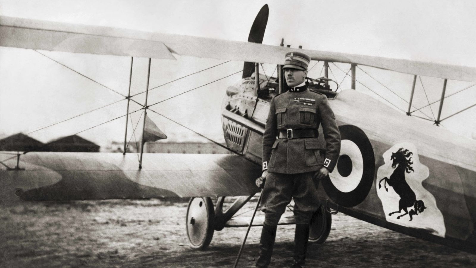 Sky hunters: the true story of Francesco Baracca, the aviator played by Giuseppe Fiorello