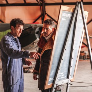 I cacciatori del cielo: una scena del docu-film