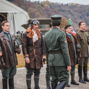 I cacciatori del cielo: un momento del film