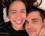 Aurora Ramazzotti ha partorito: Cesare è il nome del nipote di Eros e Michelle Hunziker