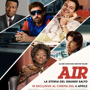 Air – La storia del grande salto, poster italiano